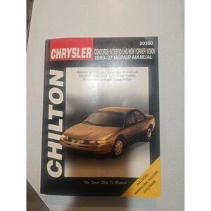 Chilton Book Manual‎ Chrysler 1993-1997 20360 Concorde Intrepid B